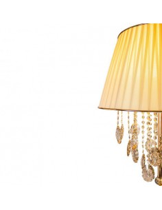 Crystal standing Lamp Cream Color ID-303 2
