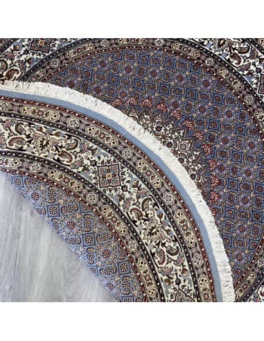 Mood Mashhad Multicolor Round Rug RC-2032 - Back View
