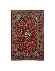 Kashan 5x7 Exceptional Red Area Rug RC-2033 Full View