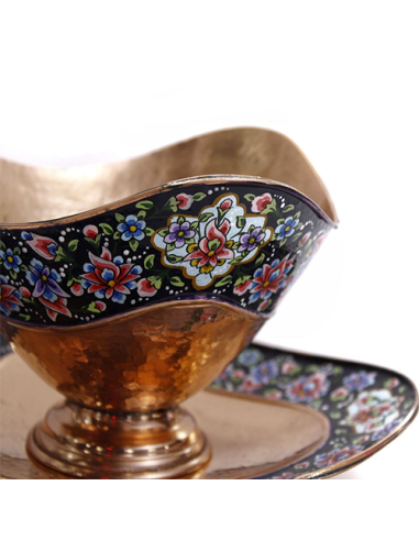 Buy Decorative Bowl in Toronto| Painted Copper Bowl