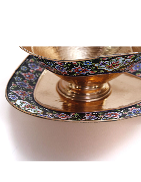 Buy Decorative Bowl in Toronto| Painted Copper Bowl