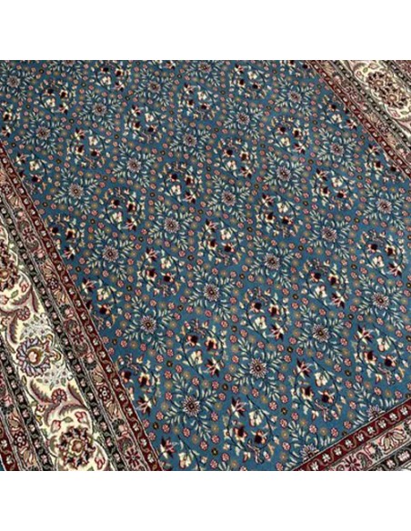 Handmade 5x7 Blue Mashad Rug RC-2041 Center View