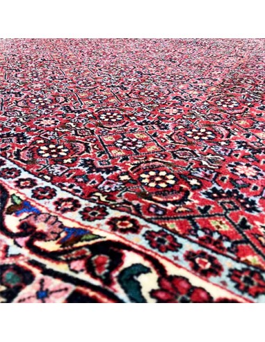 Bijar 6'3 x 6'7 Red Nearly Round Rug RC-2048 Center View