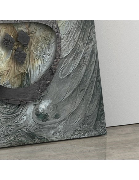 Mixed Media Calligraphy and Painting AG-2046