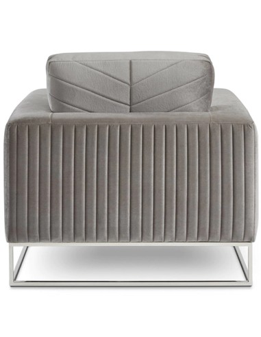 modern sofa chair in grey