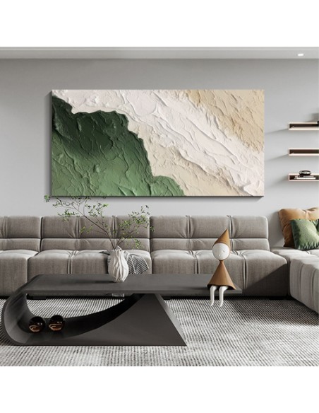 Green Modern Abstract Wall Art AG-2106