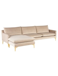 beige sectional modern couch 2
