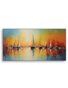 Mixed Media Artwork of Abstract Painting