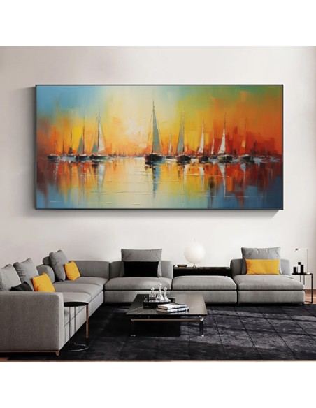 Mixed Media Artwork of Abstract Painting AG-2118