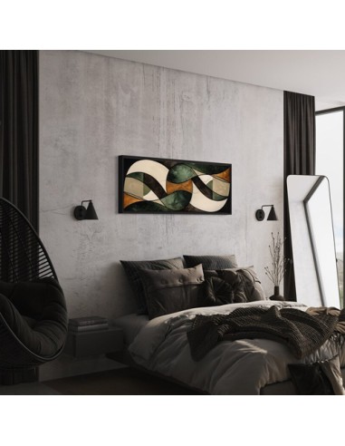 Green Abstract Wall Art Painting