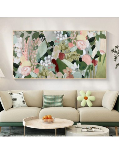 Colorful Flowers Abstract Painting AG-2129