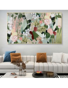 Colorful Flowers Abstract Painting 2