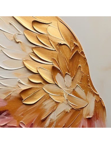 Angel Wing Abstract Wall Art Painting