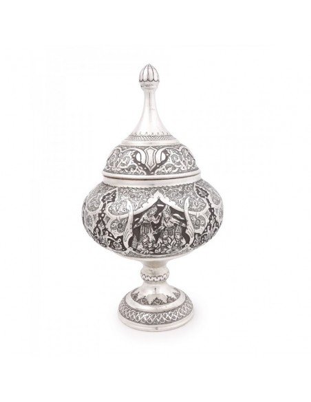 Handgraved Nut Bowl HC-40