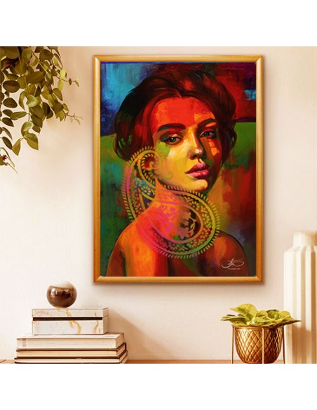 Painting Canvas "Liberation" Wall Art