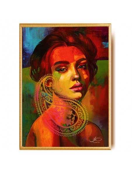 Painting Canvas "Liberation" Full View