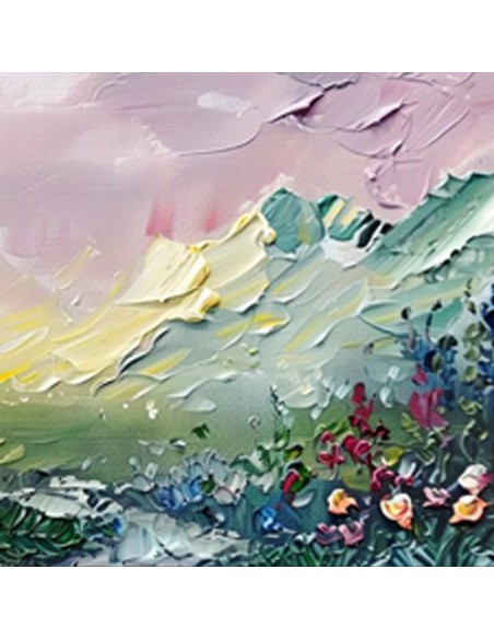 Colorful Nature Abstract Wall Art AG- 2175