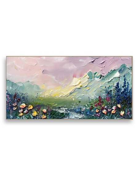 Colorful Nature Abstract Wall Art