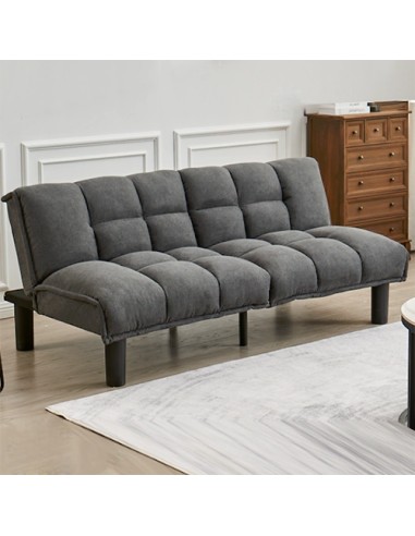 grey modern futon sofa