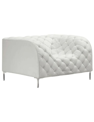 modern single sofa chair in white for sale
