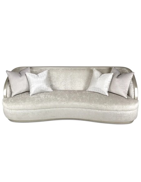 silver modern sofa in Toronto