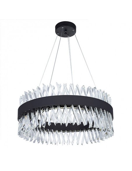 Black Chandelier In A Modern Style Black Chandelier In A Modern Style