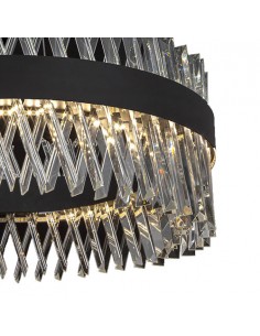 Black Chandelier In A Modern Style 2