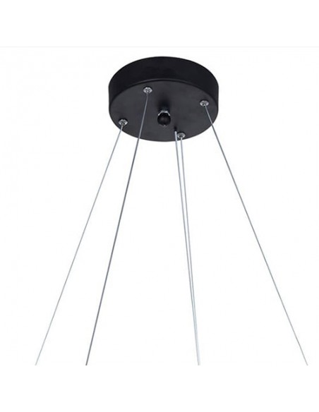 Black Chandelier In A Modern Style - canopy Black Chandelier In A Modern Style - canopy