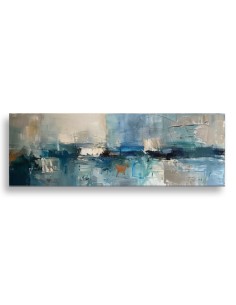 Blue Shades Abstract Painting