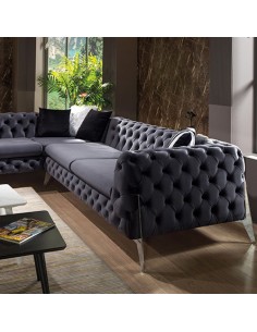 dark grey corner sofa 2
