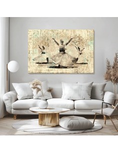 Sufi Dance Calligraphy Painting 2
