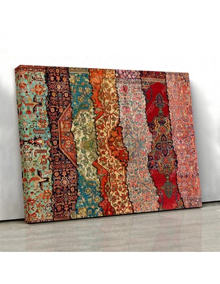 Canvas Painting of Persian Rug Design