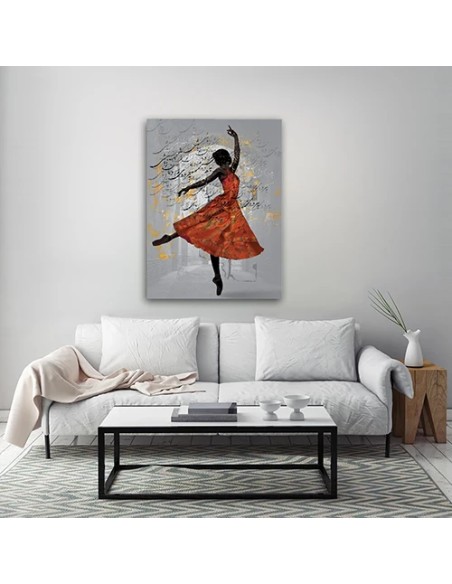 Dancer Girl Calligraphy Painting in Decor Dancer Girl Calligraphy Painting in Decor