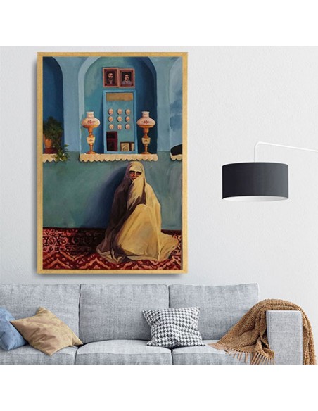 Painting Canvas "Old House" Wall Art