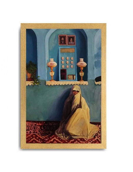 Painting Canvas "Old House" Full View