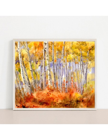 Nature Watercolor Painting AG-2299