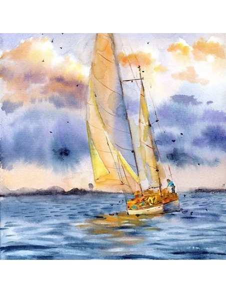 Landscape Watercolor Painting