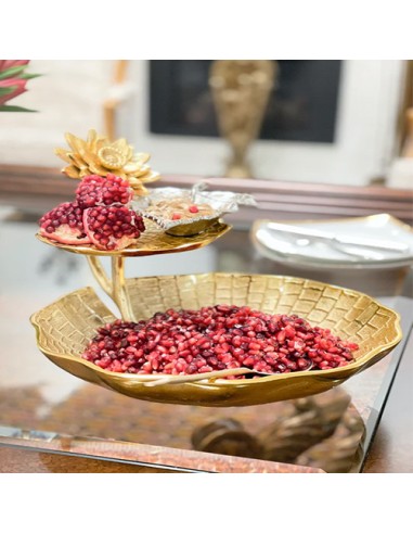Aluminum Bowl WITH DESSERT PLATE STAND Available in Canada