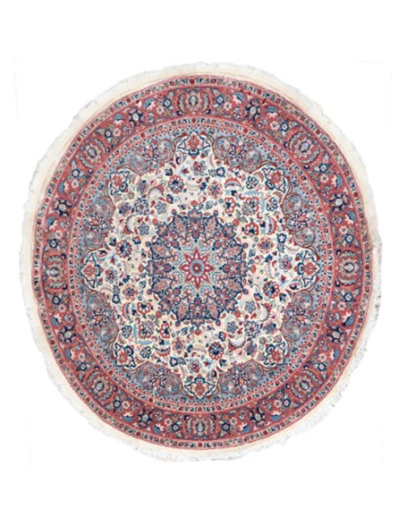 red-round-rug