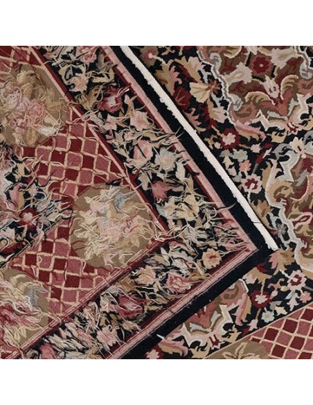 Persian Small-sized Handmade Red Wool Tabriz Rug | Toronto Persian Small-sized Handmade Red Wool Tabriz Rug | Toronto