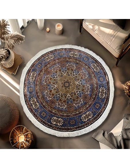 Kashan Persian Round Rug RC-2300 Kashan Persian Round Rug RC-2300