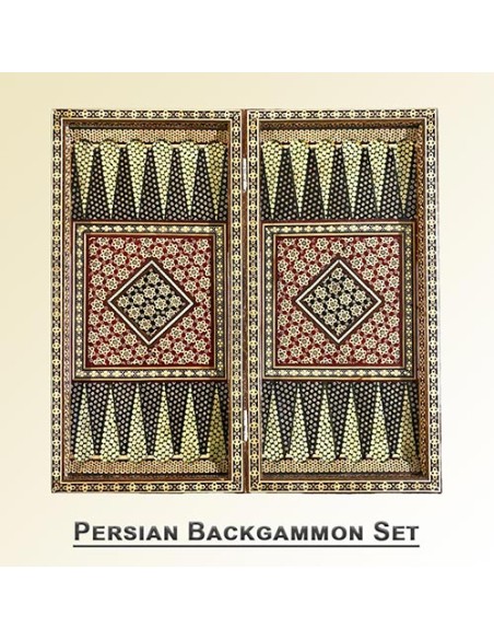Persian Chess Set and Backgammon Board