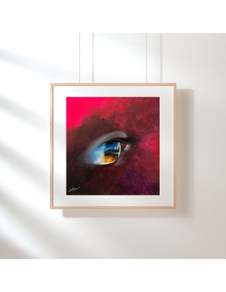 In the Eye Canvas Painting AG-1882
