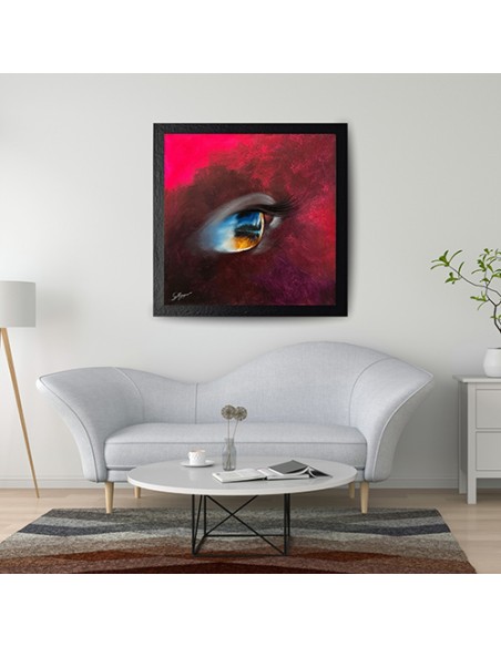 Oil Painting Canvas in Living Room