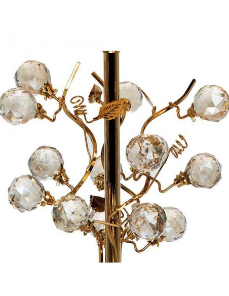 Brass Table Lamp Bedside Light - details