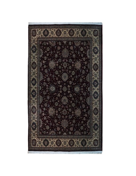 Persian Handmade Wool Silk Red Tabriz Rug RC-2515 | Toronto