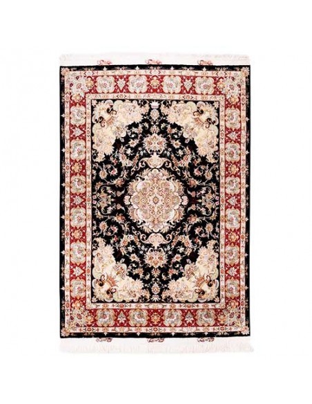 Tabriz Hand-woven Carpet With Khatibi Pattern Rc-107 full view Tabriz Hand-woven Carpet With Khatibi Pattern Rc-107 full view