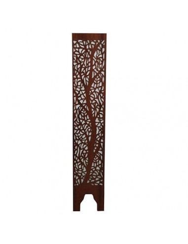 Brown Wooden Modern Stand Lamp