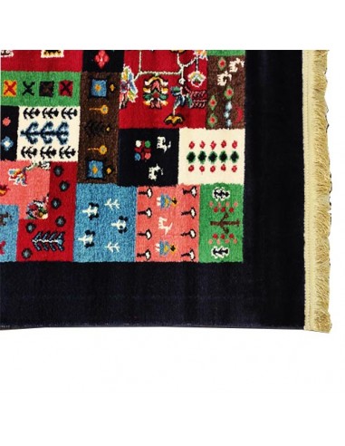 Kashan machine Gabbeh with Niko pattern Rc-108 angle