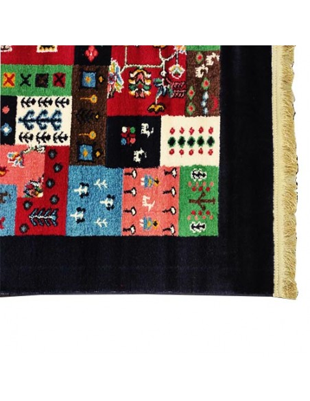 Kashan machine Gabbeh with Niko pattern Rc-108 angle